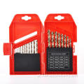 19 PCs HSS Twist Drill Bits